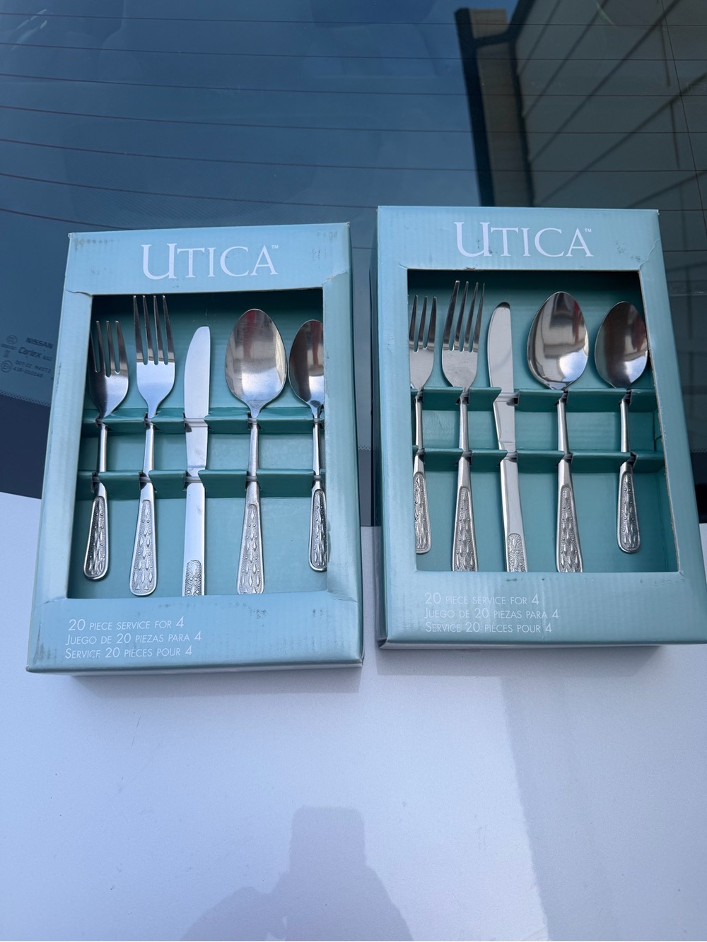 Silver Stainless Steel 20-Piece Flatware Set - Silver